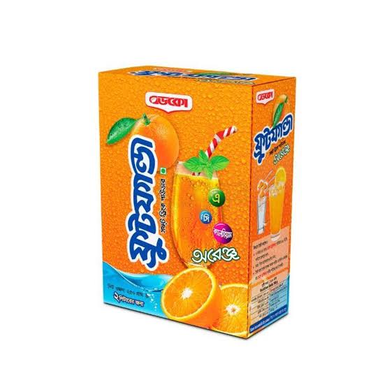 Dekko Fruit Funda Soft Drink Powder (Orange) 250 gm