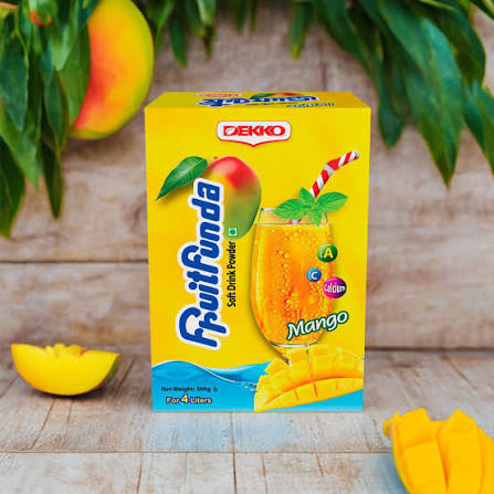 Dekko Fruit Funda Soft Drink Powder (Mango) 125 gm