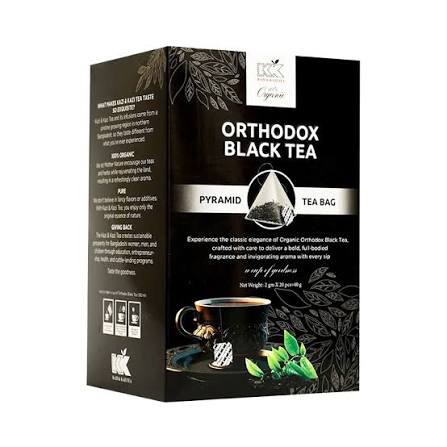 Kazi & Kazi Organic Orthodox Pyramid Black Tea 20 pcs 40 gm