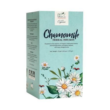 Kazi & Kazi Organic Chamomile Herbal Infusion Tea 25 pcs 37.5 gm